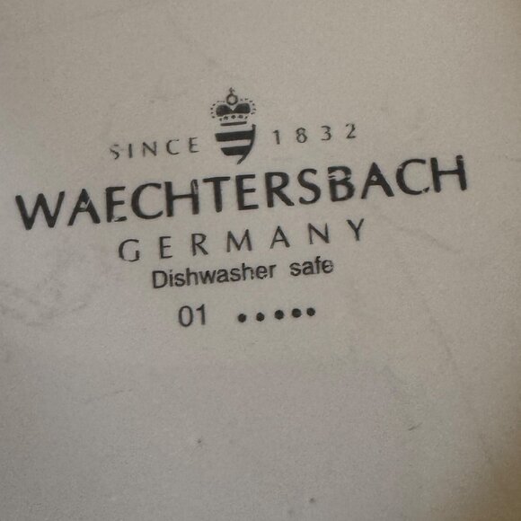 Vintage Waechtersbach Cat Food Water Bowl Ceramic Multiple languages Graphics - Picture 9 of 16